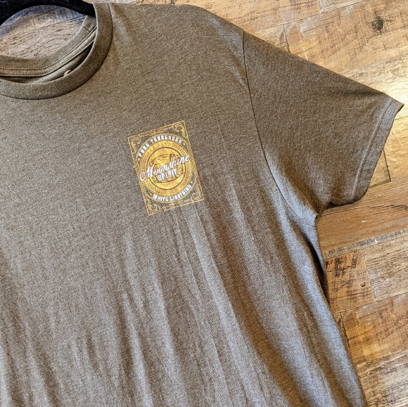Moonshine Spirit by Brad Paisley Heathered Light Brown Tee - Picture 9 of 15